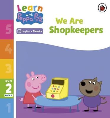 Opakowanie Learn with Peppa Pig Phonics Level 2 Book 7 We Are Shopkeepers