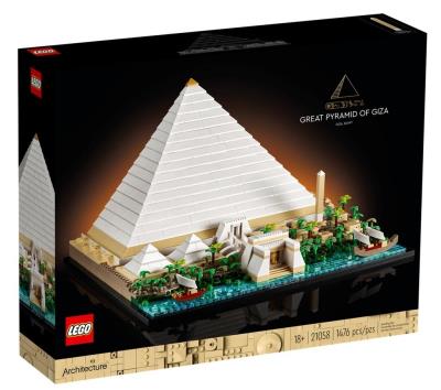 Opakowanie Lego ARCHITECTURE 21058 Piramida Cheopsa