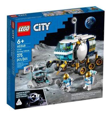 Okładka książki Lego CITY 60348 Łazik księżycowy