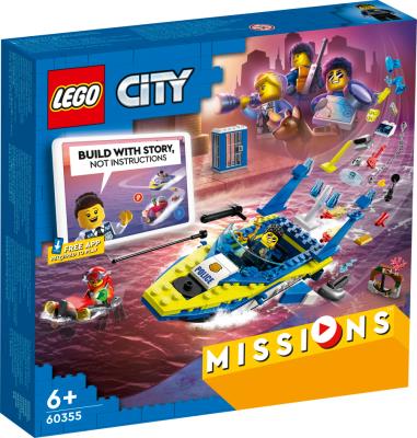 Opakowanie Lego CITY 60355 Śledztwa wodnej policji