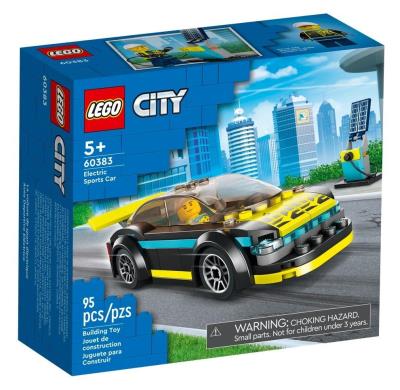Opakowanie Lego CITY 60383 (4szt) Elektryczny samochód sportowy