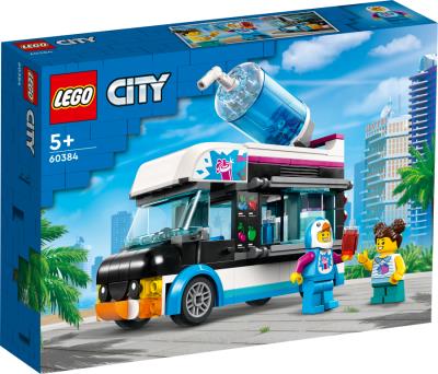 Opakowanie Lego CITY 60384 Pingwinia furgonetka ze slushem