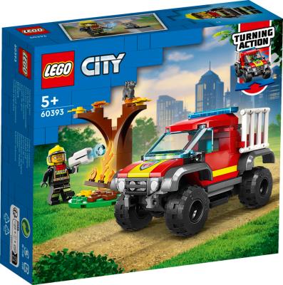 Opakowanie Lego CITY 60393 Wóz strażacki 4x4 misja ratunkowa