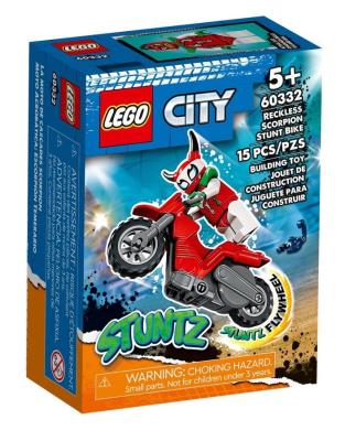 Opakowanie Lego CITY Motocykl kaskaderski brawurowego skorpiona 60332