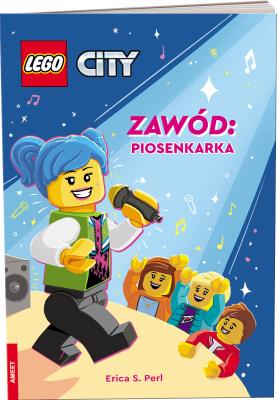 Okładka książki Lego city Zawód piosenkarka RBS-6001