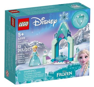 Opakowanie Lego DISNEY PRINCESS 43199 (4szt) Disney Dziedziniec zamku Elzy