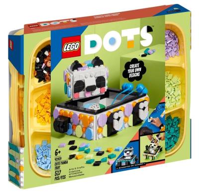 Opakowanie Lego DOTS 41959 Pojemnik z uroczą pandą