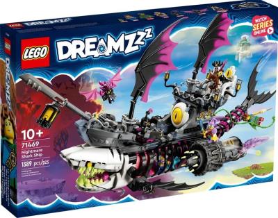 Opakowanie Lego DREAMZZZ 71469 Koszmarny Rekinokręt