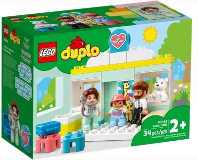Okładka książki Lego DUPLO 10968 (3szt) Wizyta u lekarza