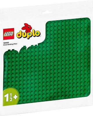 Okładka książki Lego DUPLO 10980 Zielona płytka konstrukcyjna