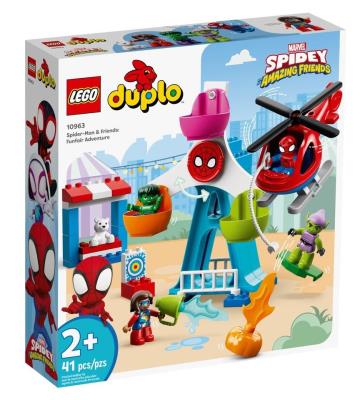 Opakowanie Lego DUPLO Spider-Man i przyjaciele w wesołym m...