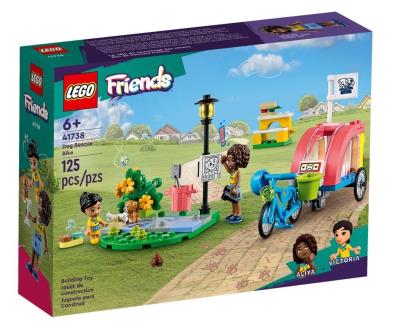 Opakowanie Lego FRIENDS 41738 (4szt) Rower do ratowania psów