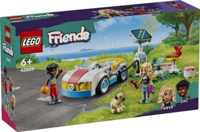 Opakowanie Lego FRIENDS 42609 Samochód elektryczny i stacja ładująca