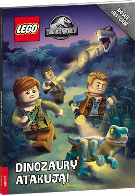 Okładka książki Lego Jurassic World Dinozaury atakują! LNR-6202
