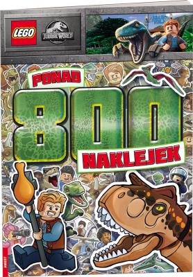 Okładka książki Lego Jurassic World Ponad 800 naklejek LTSY-6202