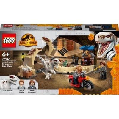 Okładka książki Lego JURRASIC WORLD (4szt) Atrociraptor pościg