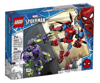 Opakowanie Lego MARVEL 76219 Bitwa mechów Spider-Mana i Zi...