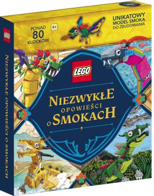 Okładka książki Lego master brand Niezwykłe opowieści o smokach BLW-6601