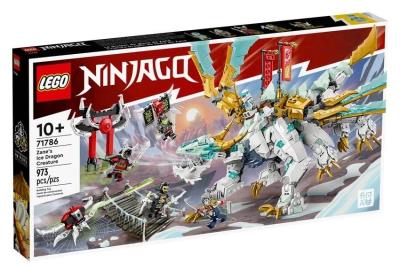 Opakowanie Lego NINJAGO 71786 Lodowy smok Zane'a