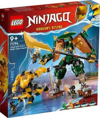 Opakowanie Lego NINJAGO 71794 Drużyna mechów ninja Lloyda i Arina