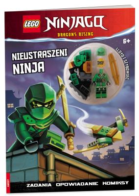 Okładka książki Lego ninjago Nieustraszeni Ninja LNC-6728