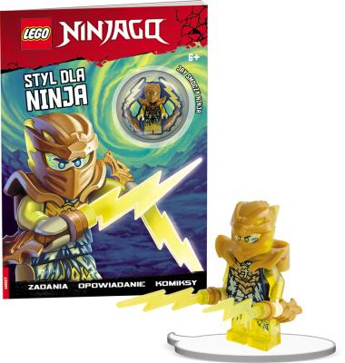 Lego ninjago Styl dla ninja LNC-6724. Autor: Opracowanie zbiorowe. SmakLiter.pl Okładka książki Lego ninjago Styl dla ninja LNC-6724