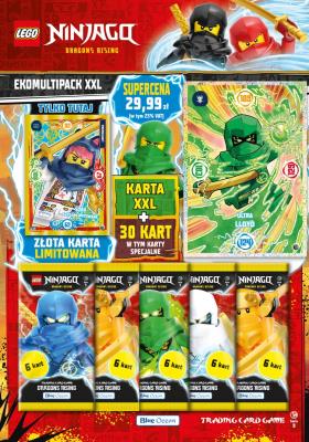 Lego Ninjago Trading Card Game seria 9 ekomultipack XXL. Wydawca: Blue Ocean Entertainment. SmakLiter.pl Opakowanie Lego Ninjago Trading Card Game seria 9 ekomultipack XXL