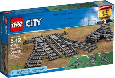 Opakowanie LEGO(R) CITY 60238 (3szt) Zwrotnice