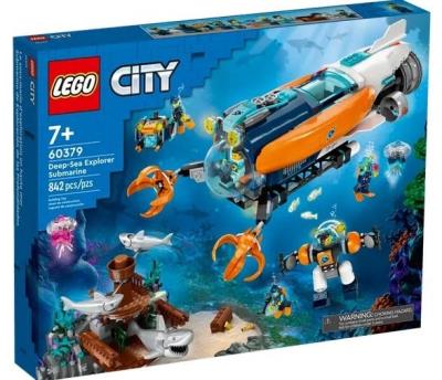 Opakowanie LEGO(R) CITY 60379 (4szt) Łódź podwodna badacza dna morskiego