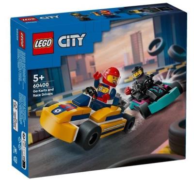 Opakowanie LEGO(R) CITY 60400 (4szt) Gokarty i kierowcy wyścigowi