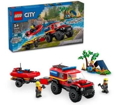 Opakowanie LEGO(R) CITY 60412 (3szt) Terenowy wóz strażacki z..
