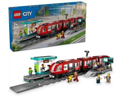 Opakowanie LEGO(R) CITY 60423 (3szt) Tramwaj miejski ze stacją