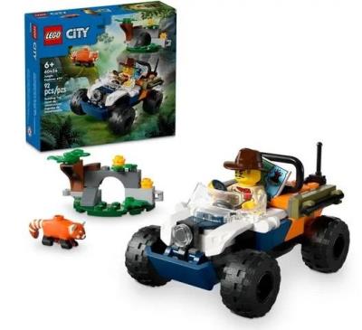 Opakowanie LEGO(R) CITY 60424 (4szt) Quad badacza dżungli z pan