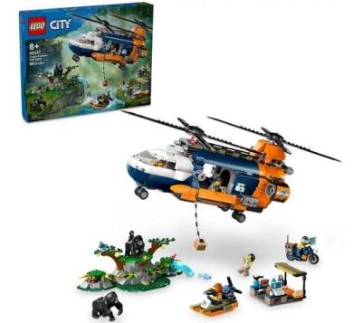 Opakowanie LEGO(R) CITY 60437 (4szt) Helikopter badaczy dżungli