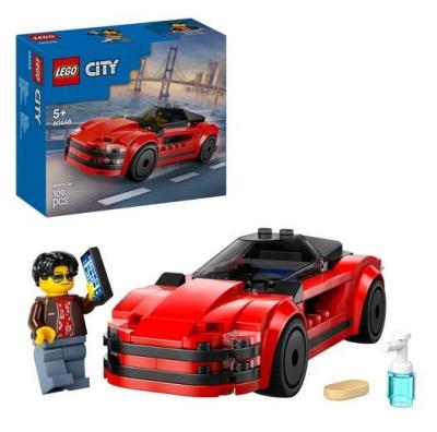 Opakowanie LEGO(R) CITY 60448 (4szt) Czerwony samochód sport