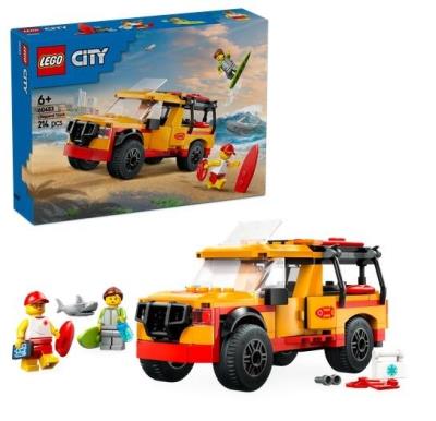 Opakowanie LEGO(R) CITY 60453 Furgonetka ratowników plażowych