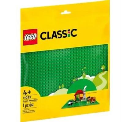 Opakowanie LEGO(R) CLASSIC 11023 (12szt) Zielona płytka konstr