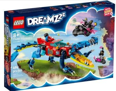 Opakowanie LEGO(R) DREAMZZZ 71458 (4szt) Krokodylowy samochód