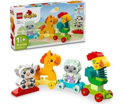 Opakowanie LEGO(R) DUPLO 10412 (4szt) Pociąg ze zwierzątkami