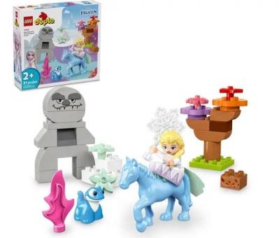 Opakowanie LEGO(R) DUPLO 10418 (3szt) Elsa i Bruni w zaczar les