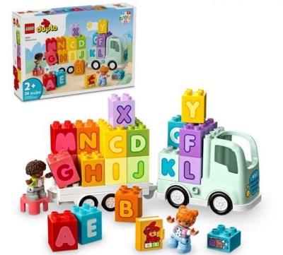 Opakowanie LEGO(R) DUPLO 10421 (3szt) Ciężarówka z alfabetem