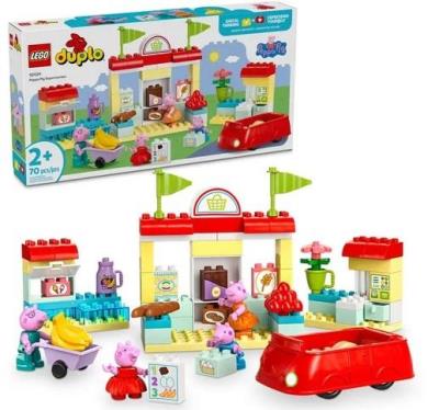 Opakowanie LEGO(R) DUPLO 10434 (2szt) Peppa i supermarket