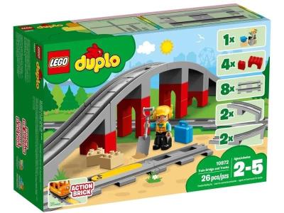 Opakowanie LEGO(R) DUPLO 10872 (2szt) Tory kolejowe i wiadukt