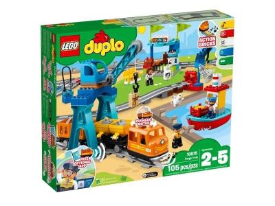 Opakowanie LEGO(R) DUPLO 10875 (2szt) Pociąg towarowy