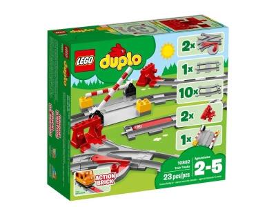 Opakowanie LEGO(R) DUPLO 10882 (4szt) Tory kolejowe