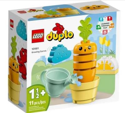 Opakowanie LEGO(R) DUPLO 10981 (4szt) Rosnąca marchewka