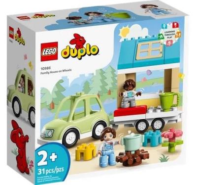 Opakowanie LEGO(R) DUPLO 10986 (3szt) Dom rodzinny na kółkach