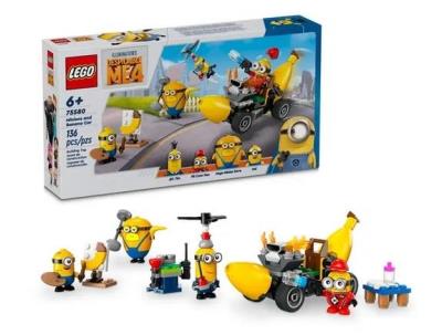 Opakowanie LEGO(R) GIRLS FIRST 75580 (4szt) Minionki i bananowó