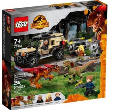 Opakowanie LEGO(R) JURASSIC WORLD 76951 (4szt) Transport pyror.