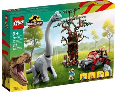 Opakowanie LEGO(R) JURASSIC WORLD 76960 (3szt) Odkrycie brachio